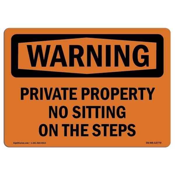 OSHA Warning Sign, 12